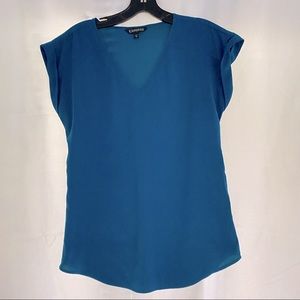Express top in teal